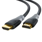 Set de dos cables HDMI Ultra HD 4K de 10 metros para monitorización en set, con cable de respaldo incluido para producciones fotográficas y audiovisuales en Barcelona