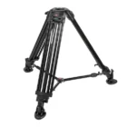 alquiler trípode Manfrotto 546B con cabeza fluida MVH502A en openbcn studios Barcelona