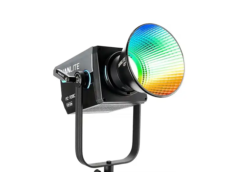 alquiler-nanlite-720C-barcelona-openbcn-studios-01 Nanlite FC-720C RGB rental in Barcelona, professional 800W LED light for cinema, photography and audiovisual productions