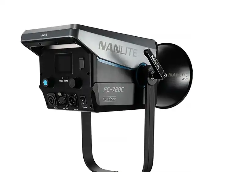 Nanlite FC-720C RGB available for rental in Barcelona, high-power RGBW LED lighting for professional film productions