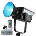 Nanlite FC-720C RGB LED light for audiovisual lighting rental in Barcelona with RGBW control and Bowens mount