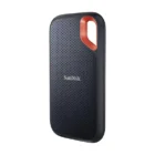 SanDisk Extreme Portable SSD 2TB con conexión USB-C, almacenamiento ultrarrápido y resistente IP65 para fotografía, vídeo y producción audiovisual en Barcelona.