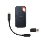 Disco SSD externo SanDisk Extreme Portable 2TB de alta velocidad, compacto y resistente, ideal para fotógrafos, videógrafos y creadores de contenido en Barcelona.