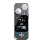 LIT DUO 1 professional light and color meter with LCD display, tactile physical controls, gray anodized aluminum body