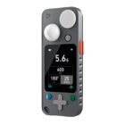 LIT DUO 1 professional light and color meter with LCD display, tactile physical controls, gray anodized aluminum body